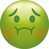Disgusted emoji