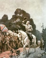 ECWC TOPIC Army of Northern Virginia PIC Wyeth Faithful Troops Cheer General Lee small