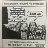 Jesus spoke