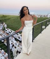 charly arnolt white outfit