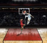 messi dunk