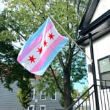 Chicago-Trans-Pride-Flag-house