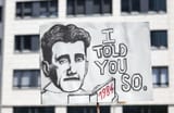 1984- Orwell sign