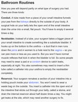 Bladder removal