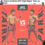 UFC Fight Night Taira vs. Park