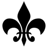 symbole-fleur-de-lys-noir