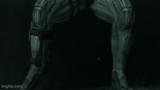 Raiden saves Snake MGS4