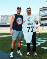 When the stars align at Yankee Stadium 🏟️🤩