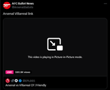 Screenshot 2025-08-06 at 13-15-46 AFC Ballot News on X Arsenal Villarreal link https __t.co_pIPWJGw2Az _ X