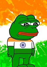 India Sad Pepe