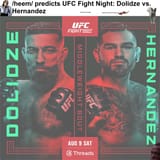UFC Fight Night Dolidze vs. Hernandez