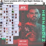 UFC Fight Night Dolidze vs. Hernandez goof 2