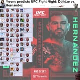 UFC Fight Night Dolidze vs. Hernandez goof 3