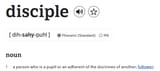 disciple