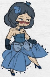 Knight Princess in Dress by Red Color 1