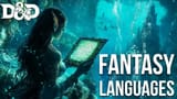 Making Your Own Fantasy Languages in your D&amp;D Game - YouTube