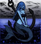 Anchor lonely seamaiden