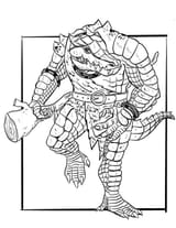 crocodile barbarian