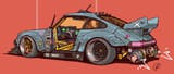 cyberpunk car