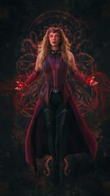 Scarlet Witch With Red Eyes
