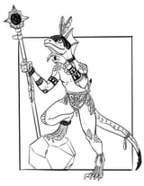 lizardman druid