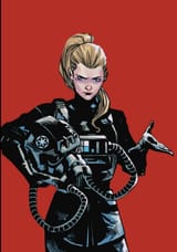 blonde TIE pilot