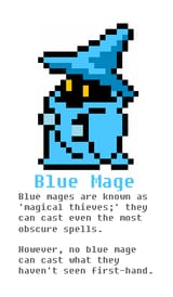 blue mage sprite