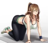 Gotta take exercise breaks from elf genocide