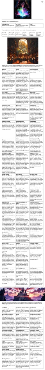 Your Wonderous School pg2 CYOA