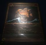 HMS Kraken sailing at night