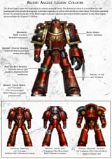 Heraldry of the Blood Angels Legion 3