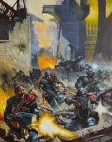 Codex City Fight by Karl Kopinski