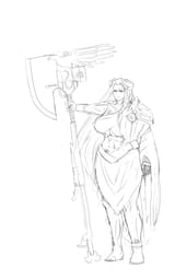 warhammer female custodes 1