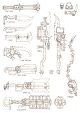 Barghesi Melee Weapons