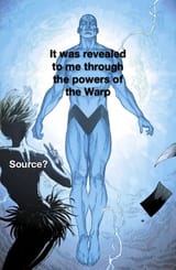 revealed to me in the warp-1
