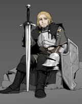 knight dude