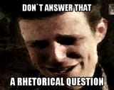 rhetorical question