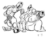 249803 - Cyberdemon DOOM Metroid Oniontrain Rule_63 Samus_Aran mancubus