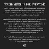 Warhammer got pozzed