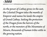 Cathay TOW Timeline