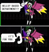 hello based department yaeah