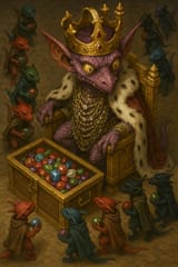 20250614_1738_Kobold King&#039;s Greedy Throne_simple_compose_01jxqhc76pf3n9g5fda0esfgzf