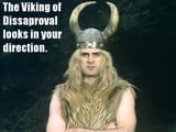 viking of disaproval