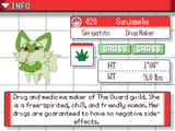 Ganjamelia Sprigatito Weed cat card