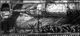 40k art of a ship manually loading a shell big enough to be a ship