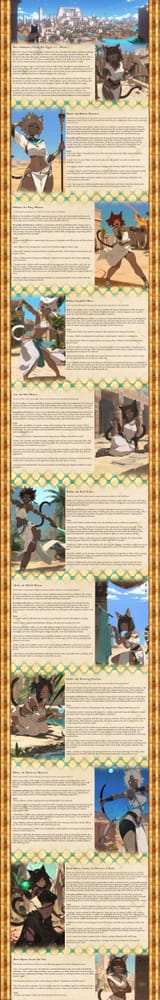 The 8 Goddesses of Kitty Cat Egypt #1