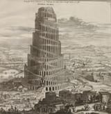 Turris_Babel_by_Athanasius_Kircher