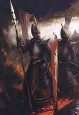 dark elf warriors