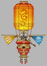mini sky lantern