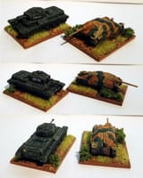 Cromwell and Hetzer artificial light